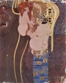 Der Beethovenfries Wandgemaldeim Sezessionshausin Wienheuteosterr 2 Simbolismo Gustav Klimt